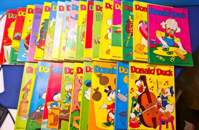 Donald Duck Taschenbuch ab.Nr.1-100 1974 1. Auflage  (1922)