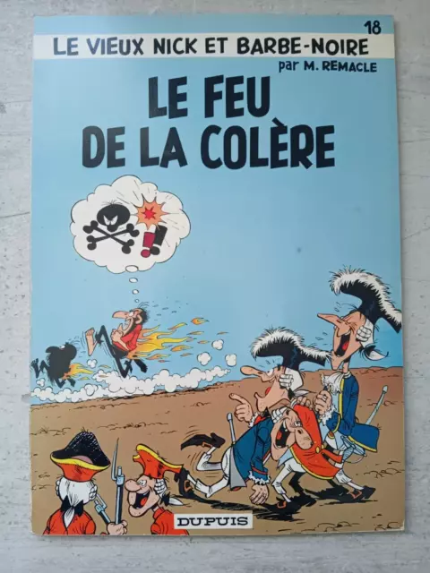 Le Vieux Nick Et Barbe-Noire  18 /  Le Feu De La Colere  / Eo 1974 /