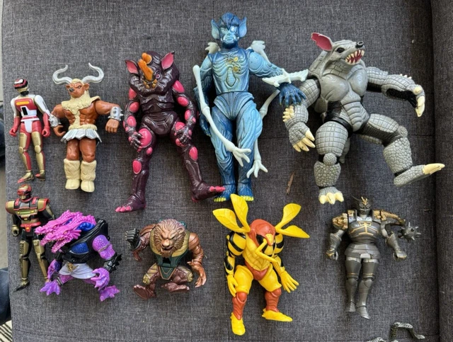 Figurine Power Rangers : Then and Now : Pack 2 figurines - Jeux et