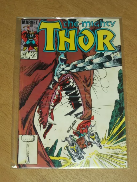 Thor The Mighty #361 Vol 1 Marvel Simonson November 1985