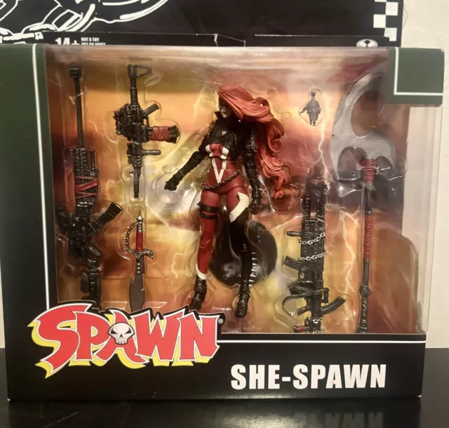 McFarlane Toys Spawn, She Spawn 7” Action Figure - NEW IN BOX