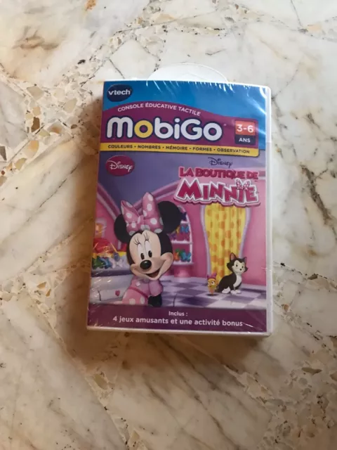Jeu Vtech Mobigo - Disney - La boutique de Minnie - neuf sous blister