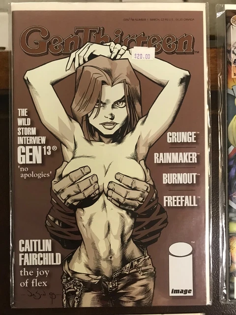 GEN 13: Issue 1 H Gen-et Jackson Variant Homage NM