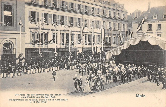 57-Metz-Inauguration Portail De La Cathedrale-N 6009-H/0209