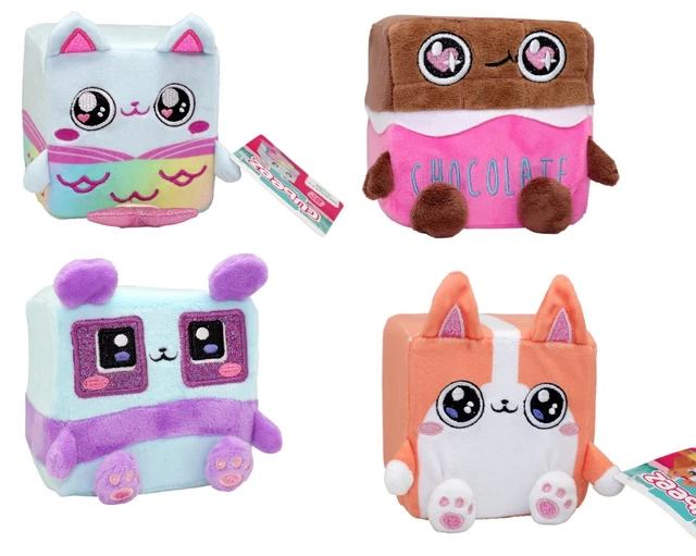 Stackable Plush Toy CUBEEZ PLUSH 10CM Stackable Squishy Soft Toy Collectible Foam Cube 4 ...