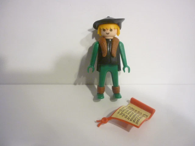 PLAYMOBIL vintage médiéval château habitants ville poète set 3375 de