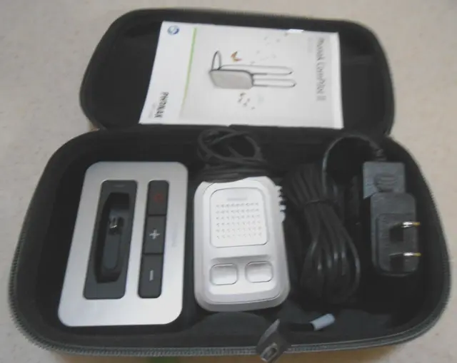 Phonak Compilot I Bluetooth Streamer/Remote Control/Neckloop + Phonak Tvlink2