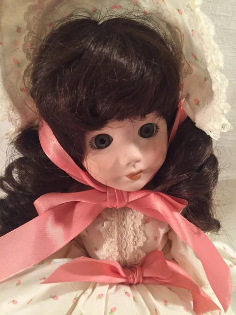 Vintage Marjorie Spangler 14" Porcealin Doll-Samantha 2