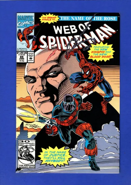 Web Of Spider-Man #89 Nm 9.4 High Grade Copper Age Marvel