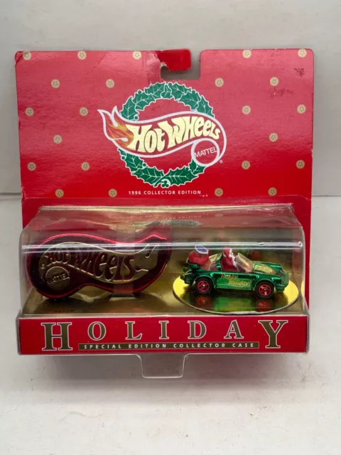 1996 Hot Wheels Holiday Collector Edition Green Porsche New In Package