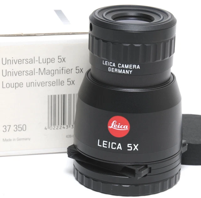 Leica Universal Magnifier 5x MINT original boxed 37350