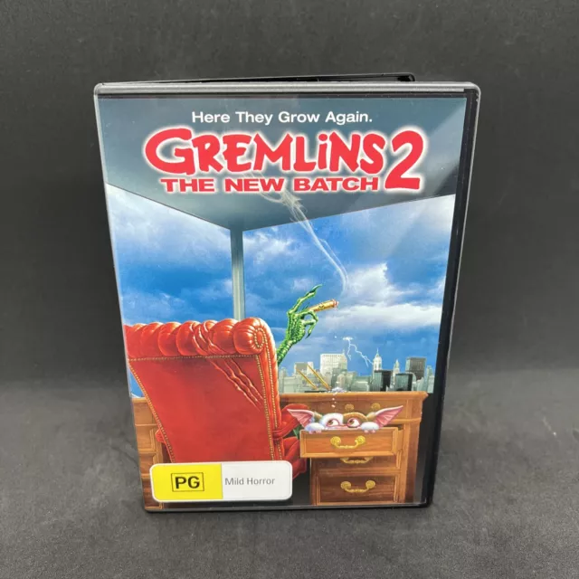 Gremlins 2 The New Batch DVD 1990 Cult Classic Comedy Region 4