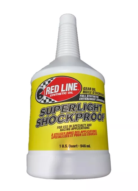 Red Line Super Light Shock Proof Synthetic Gear Oil (1 Quart) RED-58504   75W90