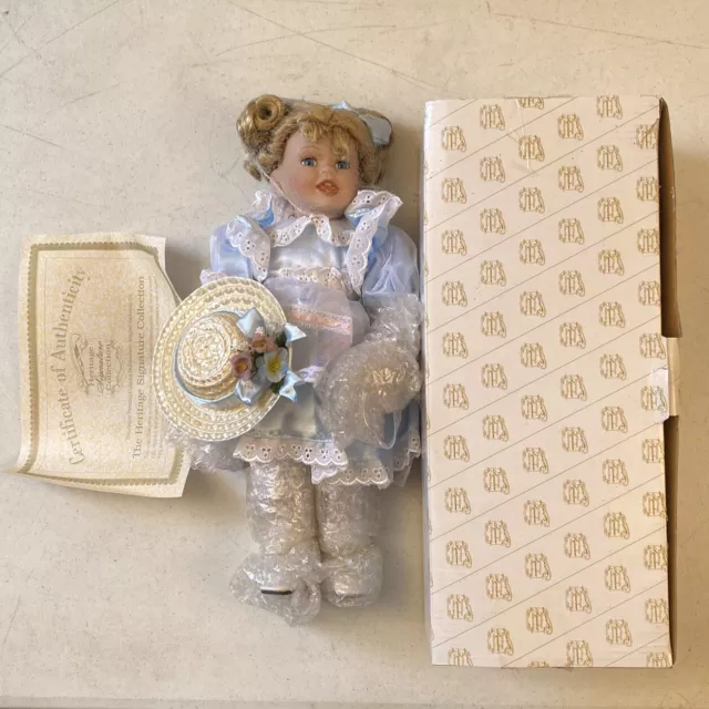 The Heritage Signature Collection Victorian Elizabeth Porcelain Collectors Doll