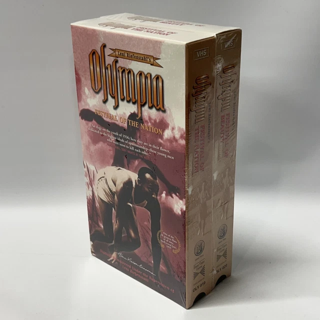 OLYMPIA FESTIVAL OF the Nation VHS Tape Leni Riefenstahl's