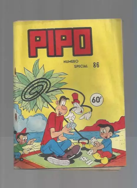 Pipo Numéro Spécial N°86 . Grand Format . Lug . 1956 .