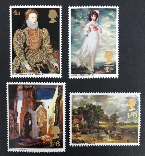 GB 1968 Mint MNH British Paintings set. unmounted mint - UK Seller - Free P&P!