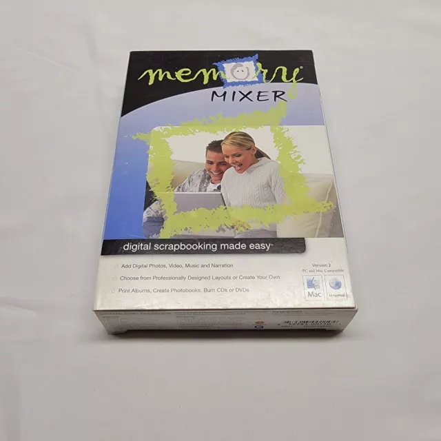 Mezclador de memoria Digital Scrapbooking Software Mac