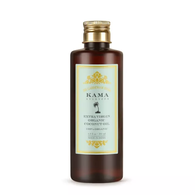 Kama Ayurveda Extra Jungfrau Organisch Kokosöl Für Haar und Haut - 200ml