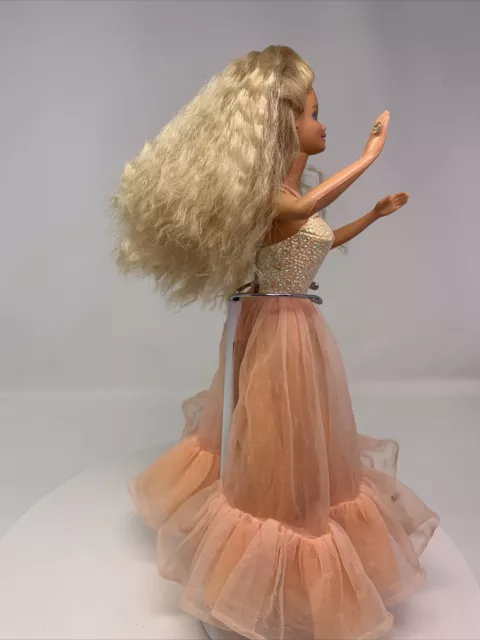 1984 Barbie Peaches N Cream Doll By Mattel #7926 SuperStar Era 3