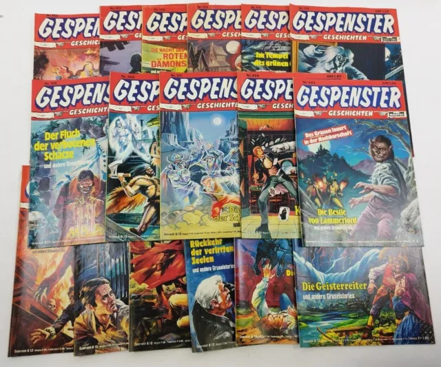 Gespenster Geschichten Comics Nr. 1-500 Bastei Verlag Comic Horror Grusel Heft
