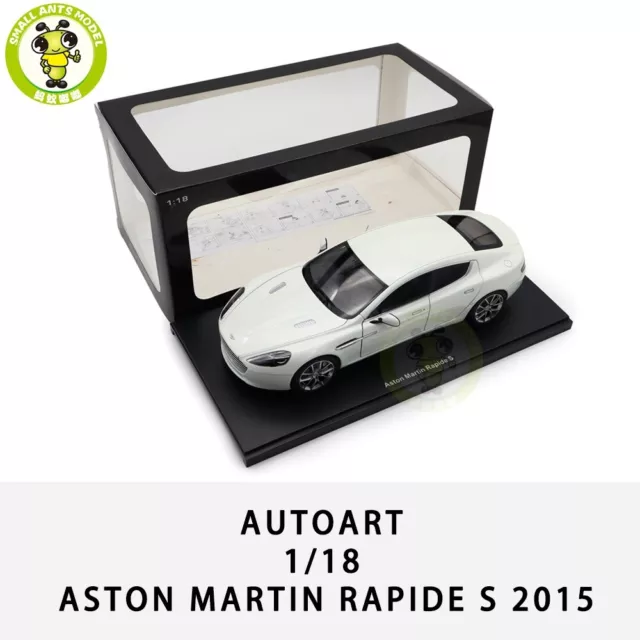 1/18 AUTOart 70256 ASTON MARTIN Rapide S 2015 Stratus White Model Car