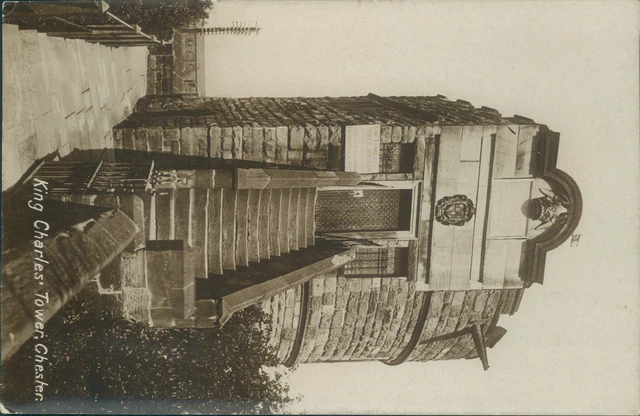 Real photo chester King charles tower