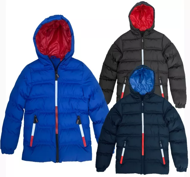 Cappotto imbottito bambini ragazze tampone trapuntato inverno bambini caldo scuola