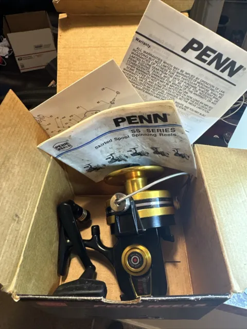 PENN 8500 SS Spinning Fishing Reel -- Made In Usa In Box With