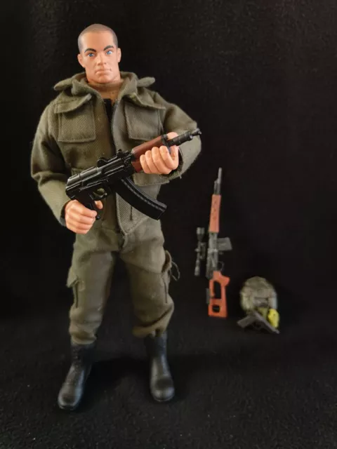 Vietnam War ARMY POW ESCAPEE GI JOE Hasbro 12" Action Figure USA SVD SNIPER USA