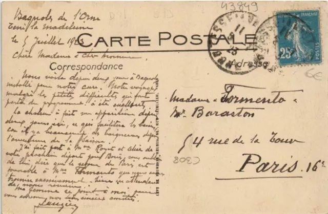 CPA BAGNOLES-de-l'ORNE-Vue sous Bois (43849)