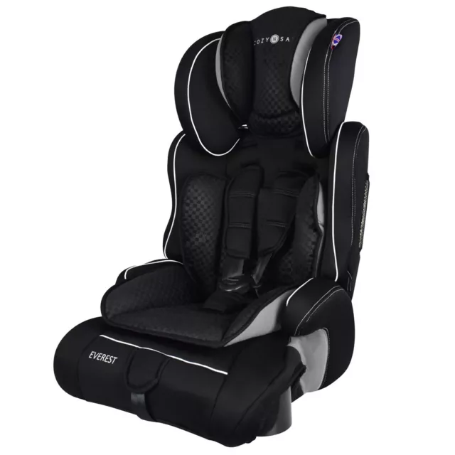 Cozy N Safe Everest Group 1-2-3 Child Car Seat 36kg (approx. 9 months - 12 year)