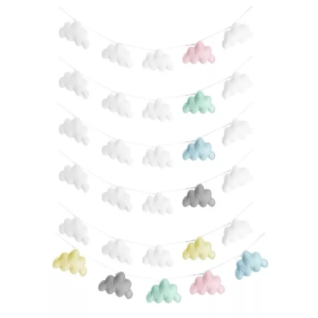 Photography Props Felt Cloud Set of 5 Photoshooting Props Shower