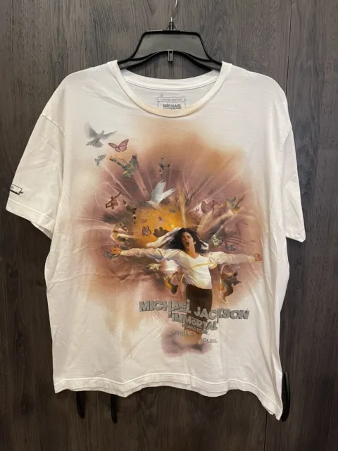 Michael Jackson Cirque Du Soleil The Immortal World Tour T Shirt Large Limited E 2
