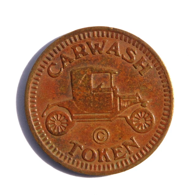 VINTAGE CAR WASH Token - No Cash Value $3.00 - PicClick