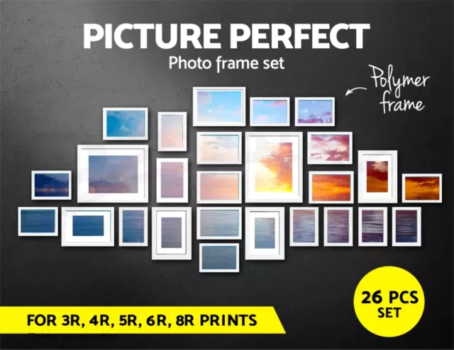 Artiss Photo Frame Wall Collage Family Picture Frame Set Paintings Decor 26 PCS