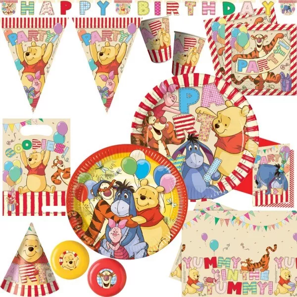 Winnie Puuh Kindergeburtstag Party Deko Geburtstag Disney Winnie Pooh Puh Set