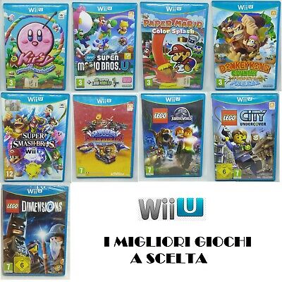 Nintendo Wii U I Migliori Giochi E Accessori A Scelta Nuovi E Usati Lego Amiibo