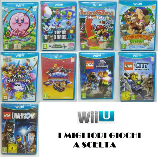 Nintendo Wii U I Migliori Giochi E Accessori A Scelta Nuovi E Usati Lego Amiibo