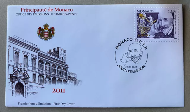 MONACO - FDC - 150° anniversario nascita Georges Melies, pioniere del cinema.