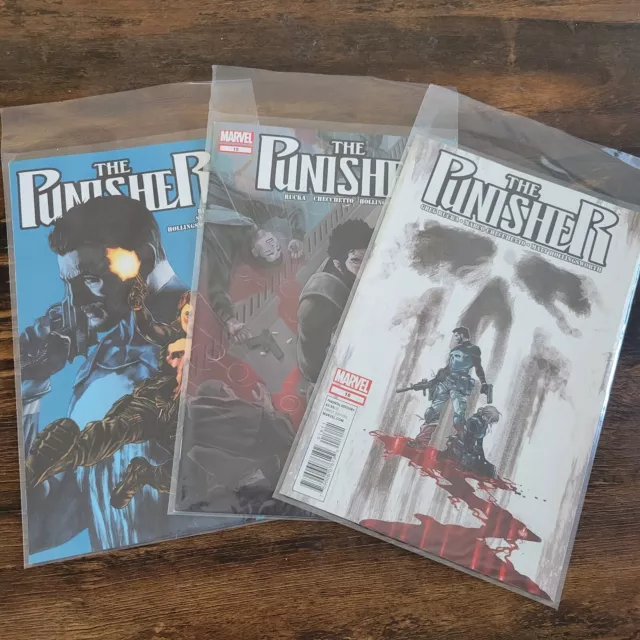 Marvel The Punisher Comic Books #14-16