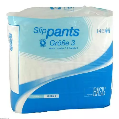 PARAM Slip Pants Basis Gr.3 14 St