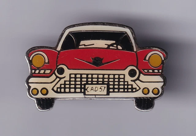RARE PINS PIN'S .. Auto Car Ancienne Old 1950 Americaine Usa Cadillac ...