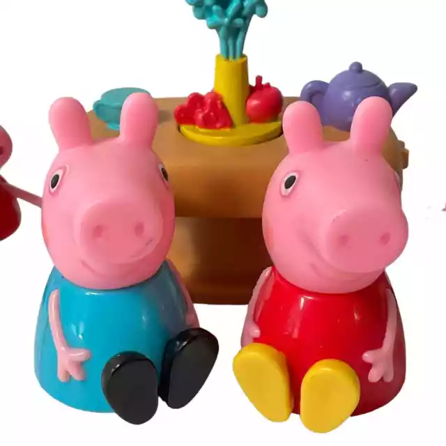 Peppa Pig & Friends 7 pc Lot Action Figure Preschool Toys Jazwares 3