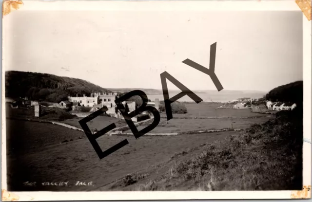 The Valley Dale Wales 1958 Real Photo Postcard