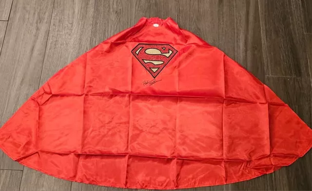 HELEN SLATER as SUPERGIRL SIGNED SUPERGIRL CAPE-  JSA COA