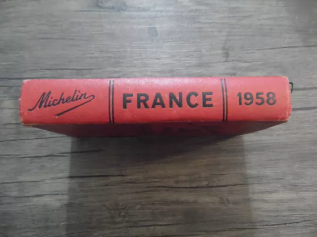 Ancien Guide Michelin France 1958 En Bon Etat 3
