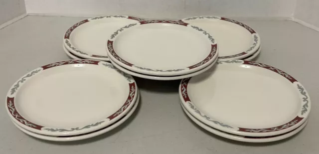 Syracuse China EMBASSY 7” Salad/Dessert/Bread Plate RESTAURANT WARE - Set Of 10