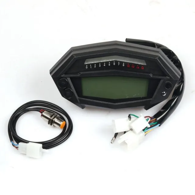 Tachimetro per Z1000 contatore ore di funzionamento contachilometri LCD digitale Ta I8Y6