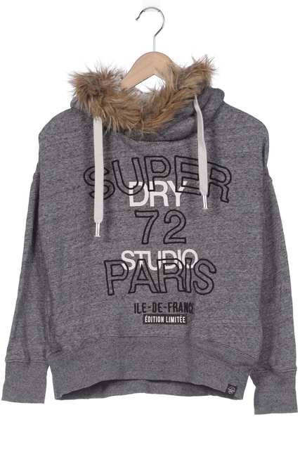 Superdry Kapuzenpullover Damen Hoodie Kapuzensweater Gr. EU 34 (XS) ... #6003c31